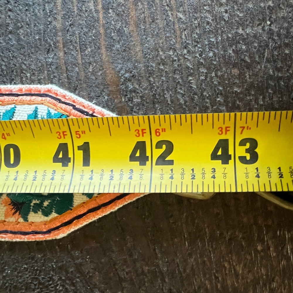 Anthropologie Floral Embroidered Bag Strap - Picture 5 of 5